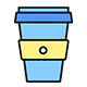 Paper and PET drinkware with lids